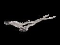 Akrapovic 2021 BMW M8/M8 Competition (F93) Evolution Line Cat Back Avgassystem (Titanium) Med Kolfiberutblås