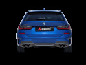 Akrapovic 20-22 BMW M340i (G20, G21) Slip-On Avgassystem (Titanium) (Kräver BMW Part #18308686640)