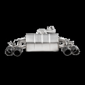 Akrapovic 2018+ BMW M2 Competition/M2 CS (F87N) Slip-On Avgassystem (Titanium) Med Kolfiber Tips