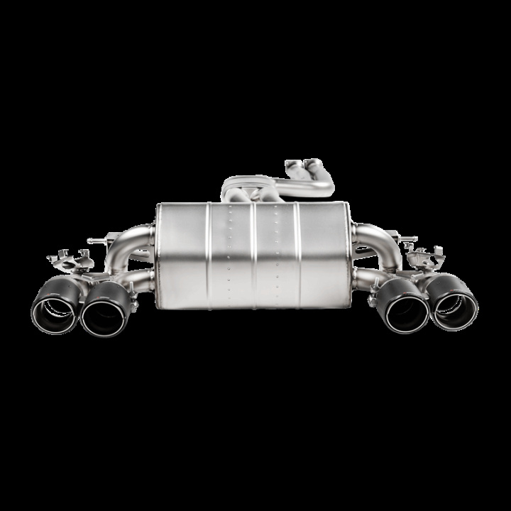 Akrapovic 2018+ BMW M2 Competition/M2 CS (F87N) Slip-On Avgassystem (Titanium) Med Kolfiber Tips i gruppen Välj bilmodell hos DDESIGN Scandinavia AB (akrS-BM-T-3H)