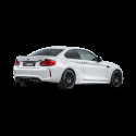 Akrapovic 2018+ BMW M2 Competition/M2 CS (F87N) Slip-On Avgassystem (Titanium) Med Kolfiber Tips
