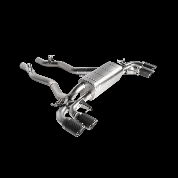 Akrapovic 2018 BMW M5 (F90) Slip-On Avgassystem (Titanium) (Kräver utblås) i gruppen Välj bilmodell hos DDESIGN Scandinavia AB (akrS-BM-T-7H)