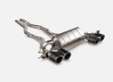Akrapovic 2021+ BMW M3 (G80)/M4 (G82) Slip-On Avgassystem (Titanium) (Kräver utblås)
