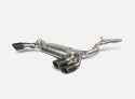 Akrapovic 2022 Cupra Formentor VZ5 Evolution Line Cat Back Avgassystem (Titanium) Med Kolfiberutblås