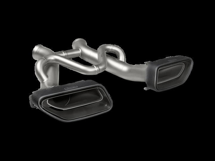 Akrapovic 14-17 McLaren 650S/650S Spyder Slip-On Avgassystem (Titanium) Med Kolfiberutblås i gruppen Välj bilmodell hos DDESIGN Scandinavia AB (akrS-MC-TI-2)