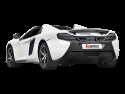 Akrapovic 14-17 McLaren 650S/650S Spyder Slip-On Avgassystem (Titanium) Med Kolfiberutblås