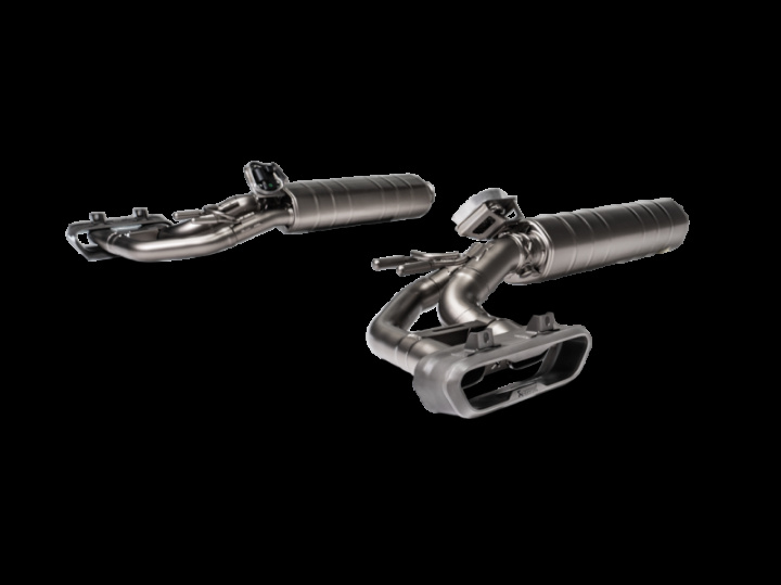 Akrapovic 2024 Mercedes-AMG Titanium Evolution Line Cat Back Avgassystem OPF/GPF i gruppen Välj bilmodell hos DDESIGN Scandinavia AB (akrS-ME-T-2)