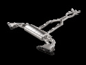 Akrapovic 2020 Mercedes-AMG GLS 63 (X167) Evolution Line Cat Back Avgassystem (Titanium) Med Kolfiberutblås