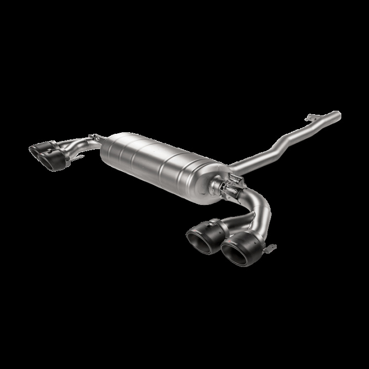 Akrapovic 2019+ Mercedes-AMG A35 Hatchback (W177) UtanPF/GPF Slip-On Avgassystem (Titanium) Med Kolfiberutblås i gruppen Välj bilmodell hos DDESIGN Scandinavia AB (akrS-ME-TI-6H)
