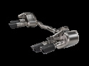 Akrapovic 2024+ Porsche Panamera Slip-On Avgassystem (Titanium) Med Kolfiberutblås: Kräver V6 or V8 fit kit