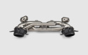 Akrapovic 2025 Porsche 911 992.2 Slip-On Avgassystem Titanium Exhaust