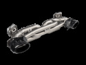 Akrapovic 20-21 Porsche 911 Turbo/Turbo S (992) Slip-On Avgassystem Race Line (Titanium) (Kräver Utblås)