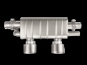 Akrapovic 16-17 Porsche 911 Carrera S/4/4S/GTS (991.2) Slip-On Avgassystem (Titanium) Med Titaniumutblås