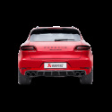 Akrapovic 2014 Porsche Macan Turbo (95B) Evolution Line Cat Back Avgassystem (Titanium) Med Kolfiber Tips