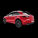 Akrapovic 2014 Porsche Macan Turbo (95B) Evolution Line Cat Back Avgassystem (Titanium) Med Kolfiber Tips