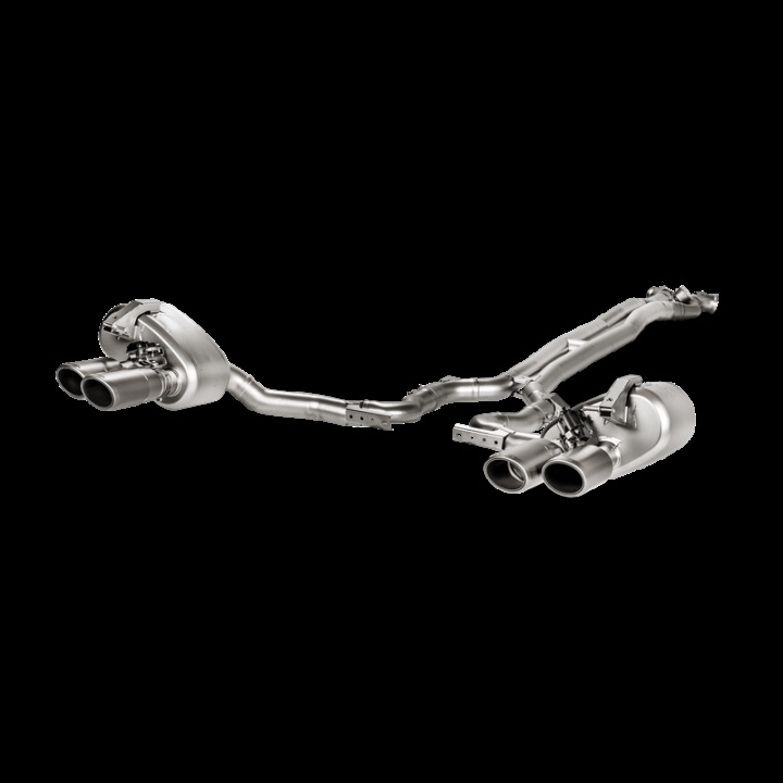 Akrapovic 17-18 Porsche Panamera Turbo Evolution Line Cat Back Avgassystem (Titanium) (Utan Ändrör) i gruppen Välj bilmodell hos DDESIGN Scandinavia AB (akrS-PO-TI-9H)