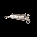 Akrapovic 2019 Toyota Supra (A90) Slip-On Avgassystem (Titanium)