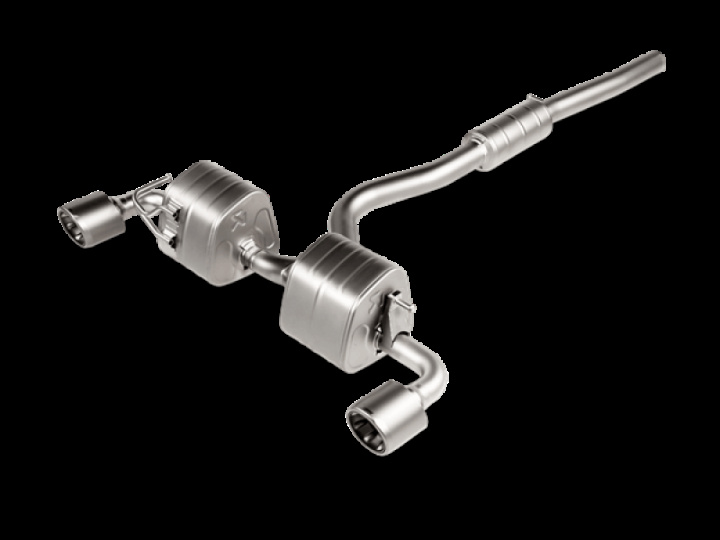 Akrapovic 2021+ Toyota GR Yaris Slip-On Avgassystem Race Line (Titanium) i gruppen Välj bilmodell hos DDESIGN Scandinavia AB (akrS-TY-T-2)