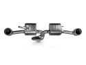 Akrapovic 2024+ Toyota GR/GRMN Yaris Slip-On Avgassystem Race Line (Titanium)