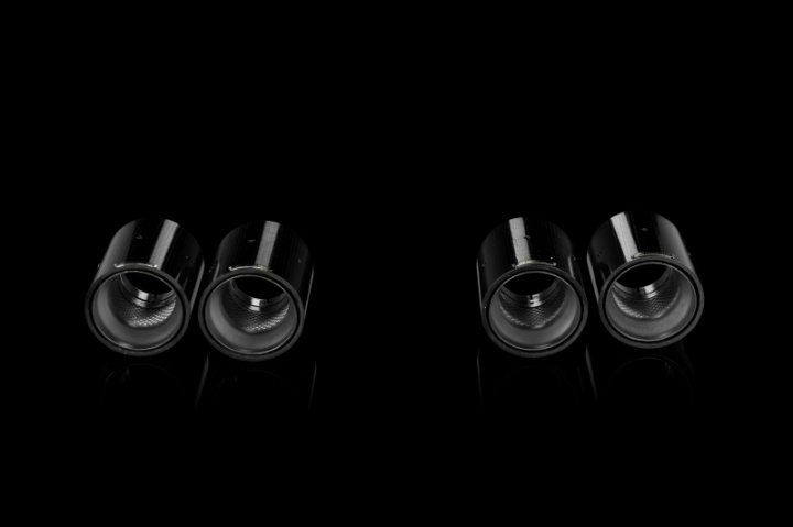 Akrapovic 07-13 BMW M3 (E90/E92/E93) Ändrörssats (Kolfiber) i gruppen Välj bilmodell hos DDESIGN Scandinavia AB (akrTP-CT-3)