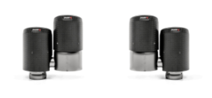 Akrapovic 17-18 Porsche Panamera Turbo Ändrörssats (Kolfiber) i gruppen Välj bilmodell hos DDESIGN Scandinavia AB (akrTP-CT-48)