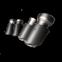 Akrapovic 19-20 BMW X4 M/X4 M Competition (F98) Ändrörssats (Kolfiber)