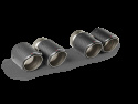 Akrapovic 2024+ BMW M5 (G90,G99) Round Kolfiber Ändrörssats