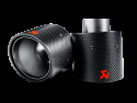 Akrapovic 07-14 MINI Cooper S (R56) / Cooper S Cabrio (R57) Ändrörssats (Kolfiber)