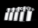 Akrapovic 09-14 BMW X5M (E70) Ändrörssats (Titanium)