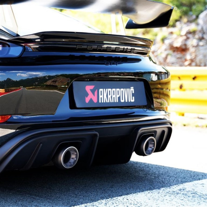 Akrapovic 2020+ Porsche Cayman GT4 (718) Ändrörssats (Titanium) i gruppen Välj bilmodell hos DDESIGN Scandinavia AB (akrTP-T-S-27)