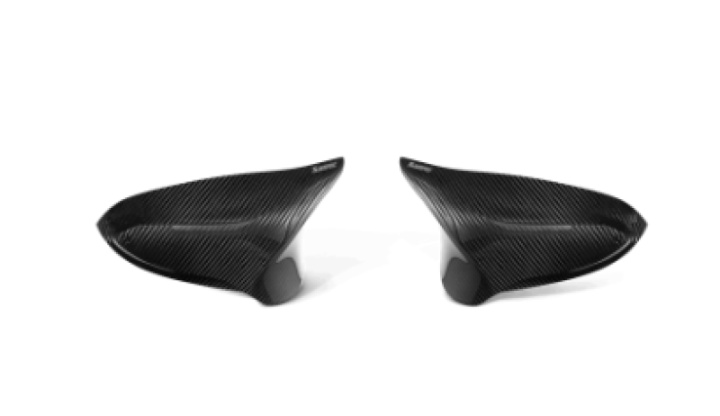Akrapovic 2014+ BMW M3 (F80) Kolfiber Spegelkåpor - Högblank i gruppen Välj bilmodell hos DDESIGN Scandinavia AB (akrWM-BM-CA-2-G)