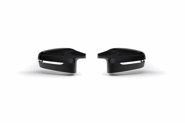 Akrapovic 2021+ BMW (G87) M2, (G80) M3 & (G82) M4 Spegelkåpor- Blank Carbon i gruppen Välj bilmodell hos DDESIGN Scandinavia AB (akrWM-BM-CA-4-G)