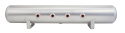 19 L Lufttank Raw Aluminium (914L x 152D mm) 4x 3/8\'\' Portar Fram & 1/4\'\' Dräneringsport Air Lift Performance