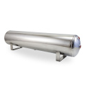 15 L Lufttank Polerad Aluminium (762L x 152D mm) 2x 1/4\'\' & 2x 3/8\'\' Ändportar & 1/4\'\' Dräneringsport Air Lift Performance