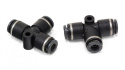 T-Kors För Luftslang 1/2\'\' PTC x 1/2\'\' PTC x 1/2\'\' PTC DOT SMC # KV2T07-02 Air Lift Performance