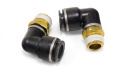 90° Vinkel Hane  3/8\'\' MNPT x 1/2\'\' PTC DOT SMC # KV2L13-36S Air Lift Performance
