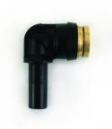 90° Plug-in Vinkel 1/4\'\' Stem x 1/4\'\' PTC DOT SMC # KV2L07-99 Air Lift Performance
