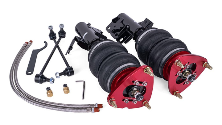 Subaru WRX 2022-2024 Främre Luftfjädring Air Lift Performance i gruppen Universala produkter / Chassi / Luftfjädring / Modellanpassad Luftfjädring / Modellanpassade Luftfjädringskit - Air Lift Performance hos DDESIGN Scandinavia AB (alf78156)