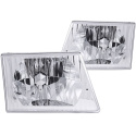 FORD Econoline E-250 1992-2006 Crystal Strålkastare Krom ANZO