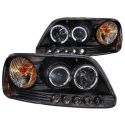 FORD F-150 1997-2003 Projector Strålkastare Med Halo & LED Svart 1st ANZO