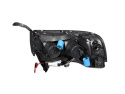 Dodge RAM Utan SPORT PACKAGE 1994-2001 Projector Strålkastare Med Halo Krom ANZO