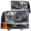 Ford Excursion / F 250 / 350 / 450 1999-2004 Crystal-strålkastare ANZO