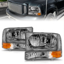 Ford Excursion / F 250 / 350 / 450 1999-2004 Crystal-strålkastare ANZO
