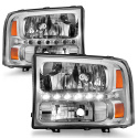 Ford Excursion / F 250 / 350 / 450 1999-2004 Crystal-strålkastare ANZO