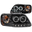FORD F-150 1997-2003 Projector Strålkastare Med Halo Svart (SMD LED) ANZO
