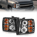Chevrolet Silverado 1500 / 2500HD / 3500HD 2007-2014 Projektorstrålkastare ANZO