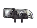 Chevrolet S-10 1998-2005 Crystal Strålkastare Svarta ANZO