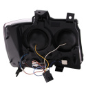 Chevrolet Avalanche 2007-2013 Projector Strålkastare Med U-Bar Svart ANZO