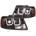 FORD F-150 2004-2008 Projector Strålkastare Med U-Bar Svart ANZO