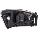 Dodge RAM 3500 2006-2009 Projector Strålkastare Med U-Bar Svart ANZO